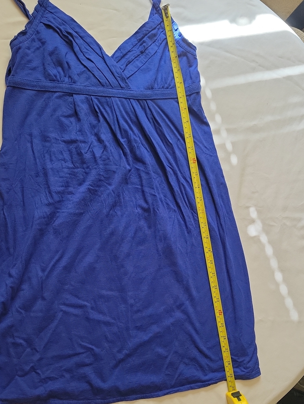American Eagle Outfitters Blue Spaghetti-Strap Dress - Picture 4 of 5